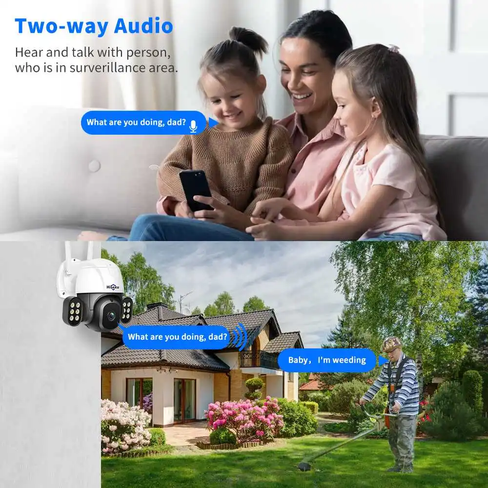 IP-камера Hiseeu 1080P 5 МП Wi-Fi |