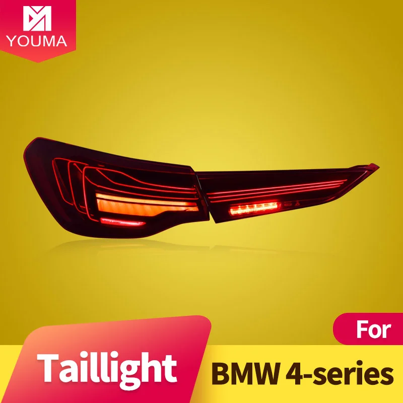 

Taillights Assembly for BMW 4-series 2020-2023 LED Driving Light LED Brake Light LED Sequential Turn Signal LED Reverse Light