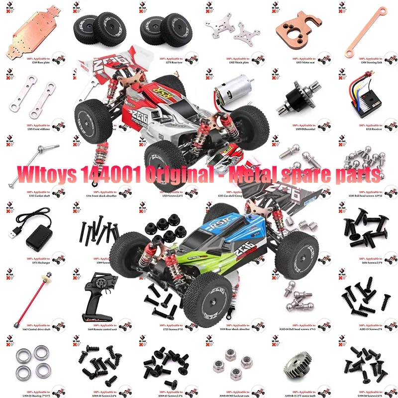 Оригинальный Wltoys 144001 124019 124018 Радиоуправляемый автомобиль приемник приемная