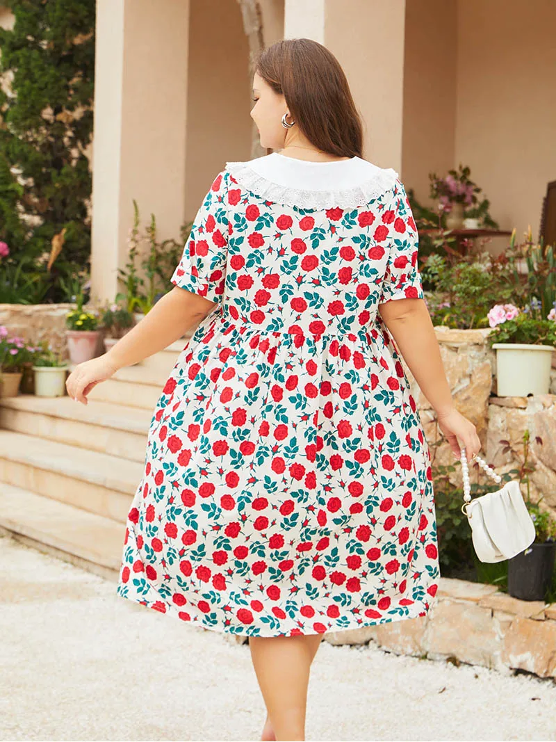 Рисунок 4 - Женское шифоновое платье с коротким рукавом