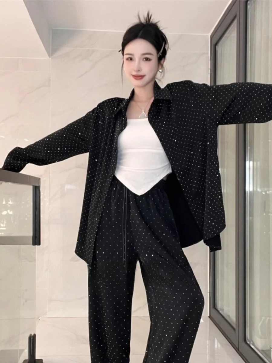 Комплект женских ретро-товаров в европейском стиле рубашки с отверстиями