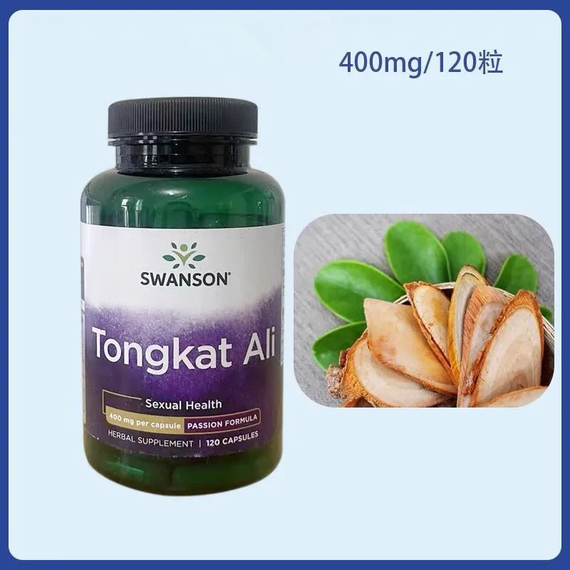 

Tongkat Ali Sexual Health Herbal Supplement Plant Tongkat Ali Essence Regulates Men's Health 400mg*120 Capsules