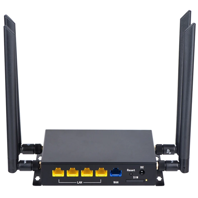 UASIFEI WS988 4G Wifi Router 300Mbps Industrial Router Wireless Wifi Repeater SIM Slot VPN High Gain Antenna Industrial