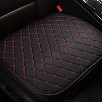 1pcs universal car auto front seat cover breathable pu leather pad mat seat cushion