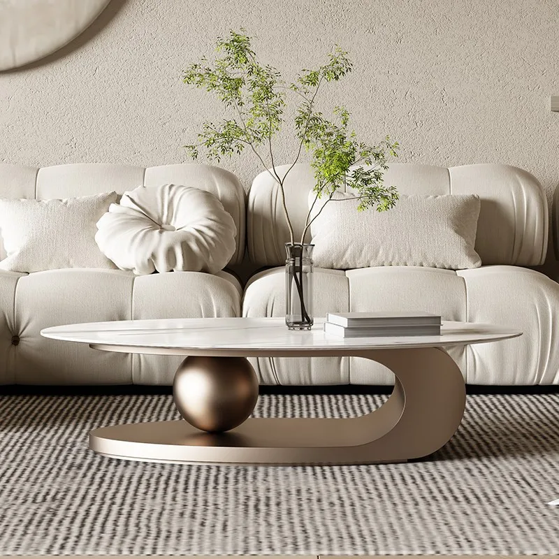 

Storage Kitchen Coffee Table Vintage Aesthetic Italian Design Industrial Living Room Coffee Table Oval Muebles Hall Furniture