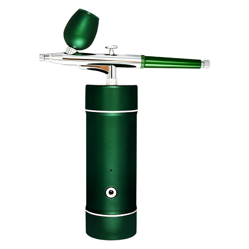 Top Air Compressor Kit Facial Cleanser Airbrush Paint Sprayer Water Oxygen Nano Mist Sprayer Gun Nail Art Tattoo Craft Cake