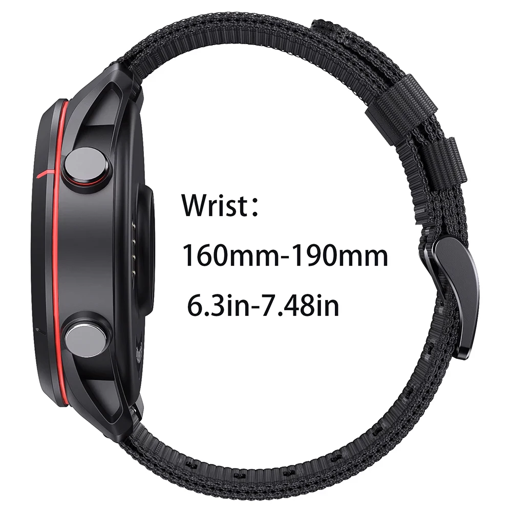 Фото Нейлоновый ремешок для Samsung Galaxy Watch 8 Classic, 46 мм, ремешок для умных часов Samsung Watch8, 44 мм, 40 мм, спортивный браслет №5