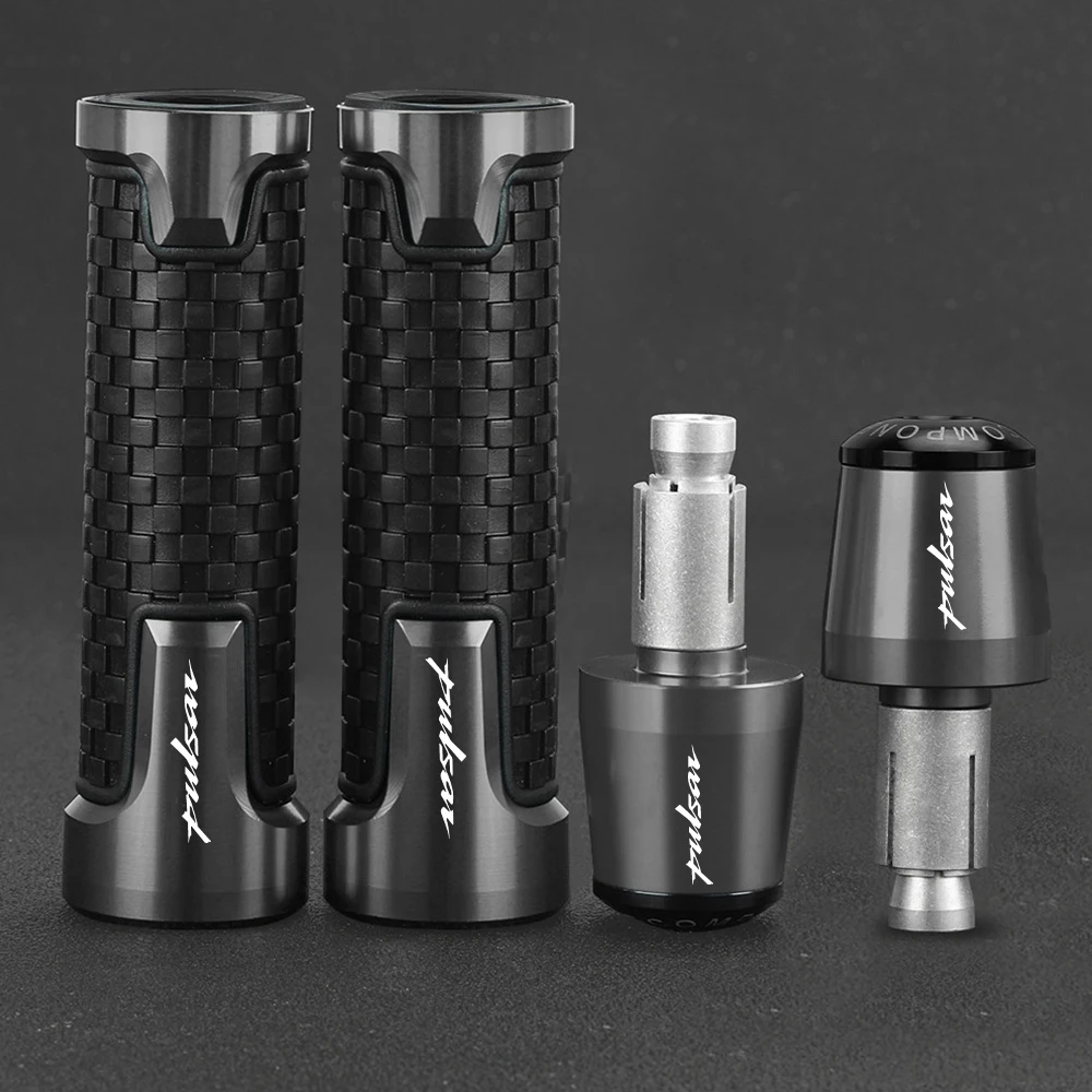 Мотоциклетные ручки для руля 7/8 &quot22 мм торцевые заглушки Bajaj Pulsar 180 200 NS/200 RS/200 AS 200NS