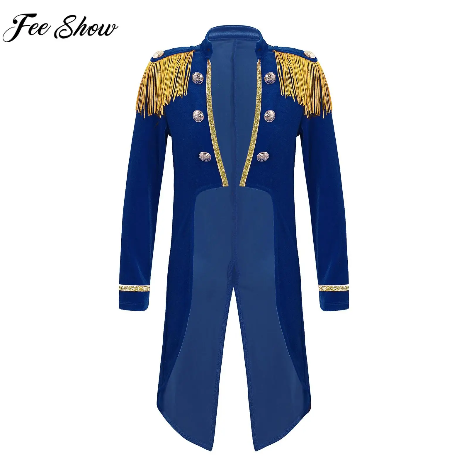 

Детский костюм для косплея для девочек, тренировочный костюм цирковых животных, смокинг с длинными рукавами и кисточками, тематическая кур...