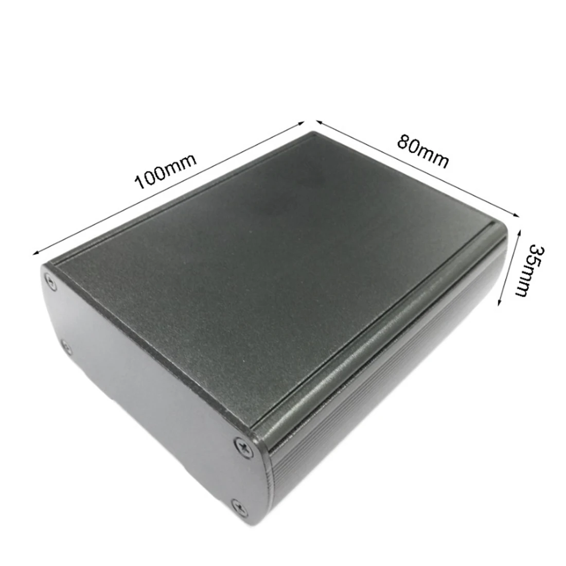 

1pc Aluminum Enclosure Electrical Project PCB Box Extruded Case 80X35X100mm DIY Electronics New Wholesale