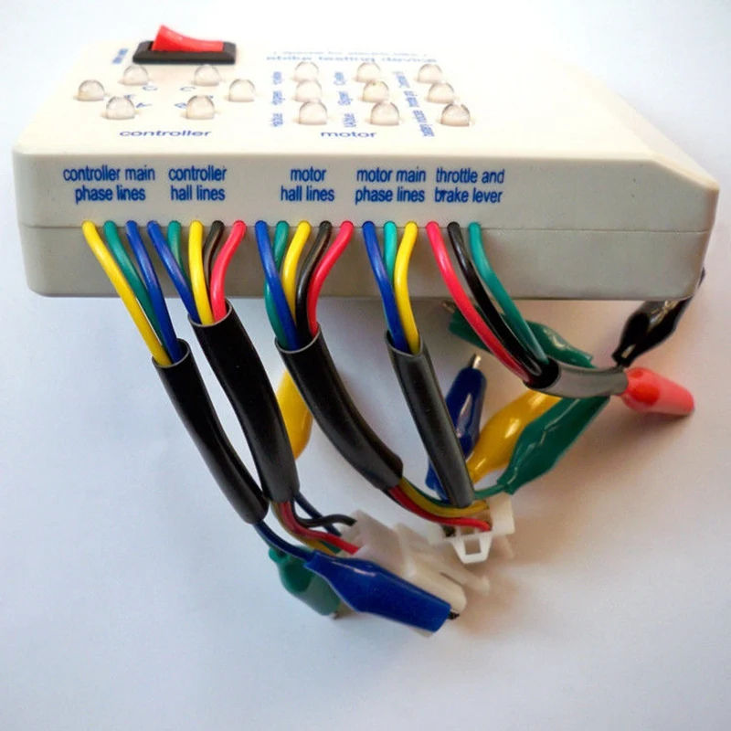 2X24 В/36 В/48 В/60 в/72 в тестер контроллера бесщеточного электродвигателя