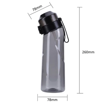 650ML Air Up Flavored Water Bottle Scent Water Cup Sports Water Bottle For Fitness Fashion Water Cup With Straw Flavor Pods 6