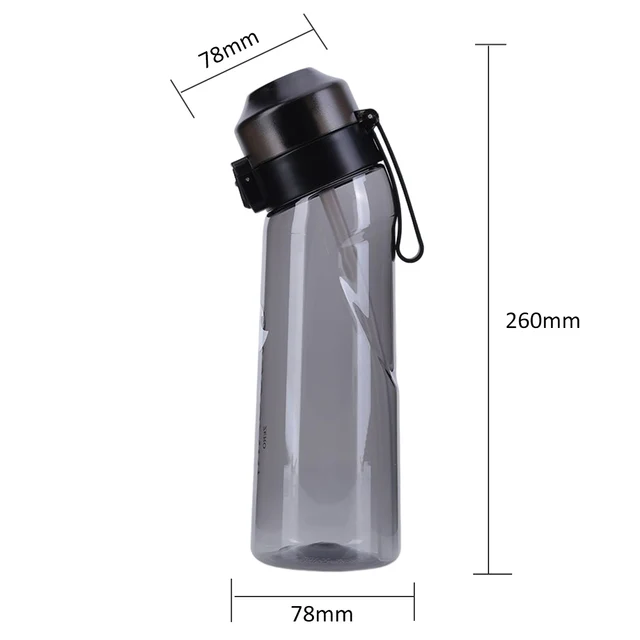 650ML Air Up Flavored Water Bottle Scent Water Cup Sports Water Bottle For Fitness Fashion Water Cup With Straw Flavor Pods 6