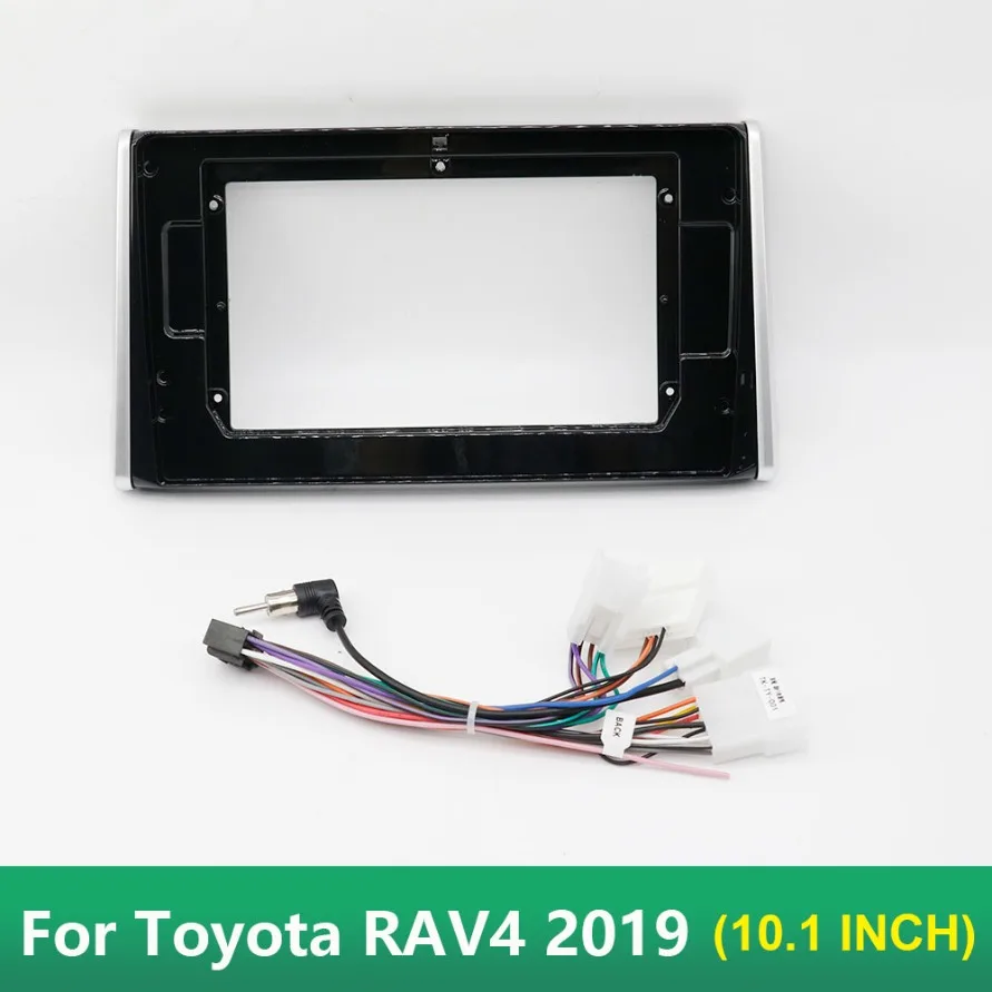 Автомобильный радиоприемник 10 1 дюйма 2 Din облицовка Android GPS MP5 стерео PlayerHead панель