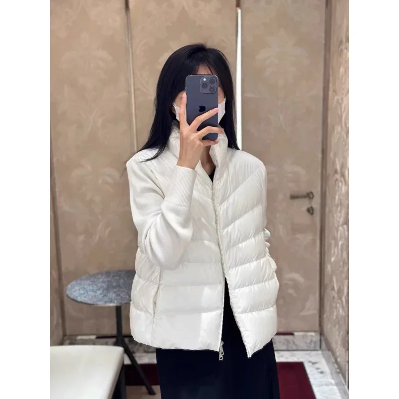 Moncl *r женский зимний пуховик на толстой молнии лучшие пуховики 90 модное зимнее