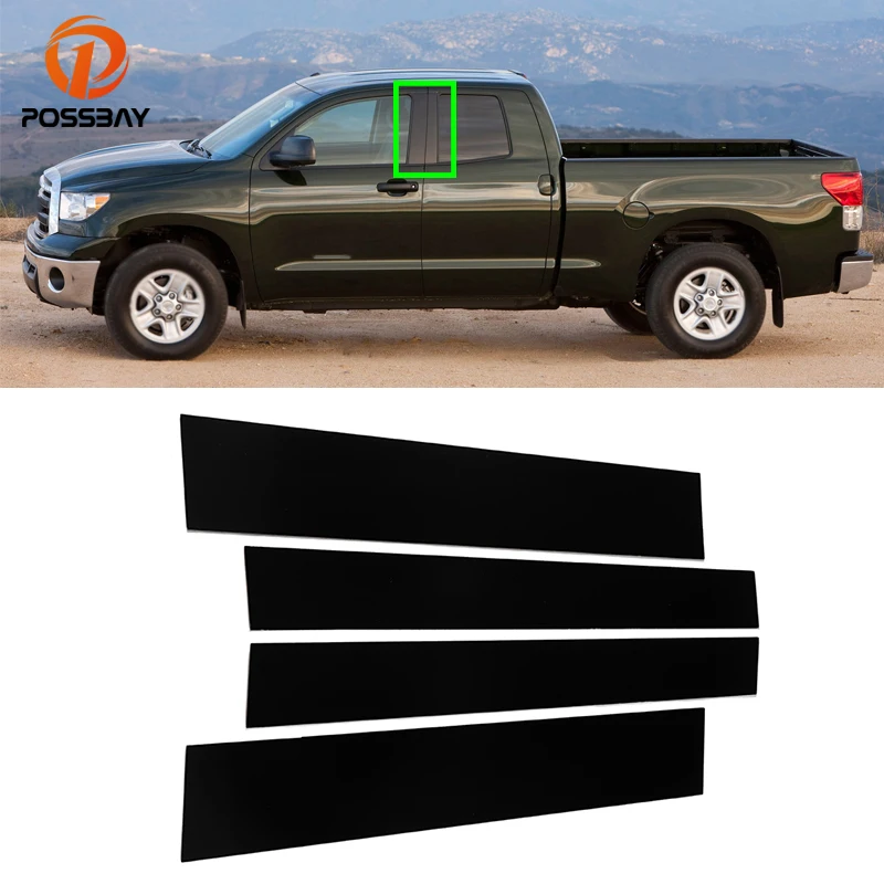 4 шт. Автомобильные стойки для окон Toyota Tundra Crew Max Cab/Double Cab 2007-2020 | Автомобили и