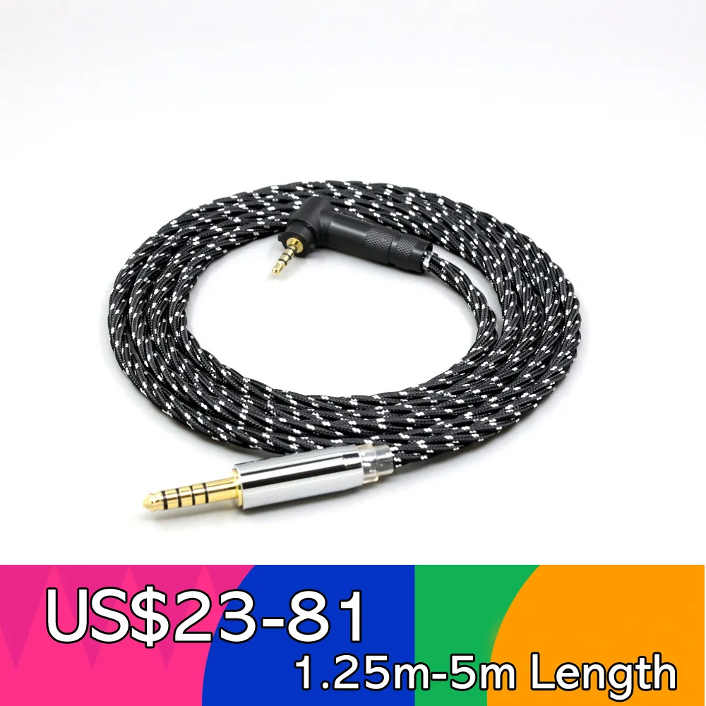 OCC смешанный OFC скручивающий нейлоновый кабель для наушников Fostex T50RP 50-летие RP