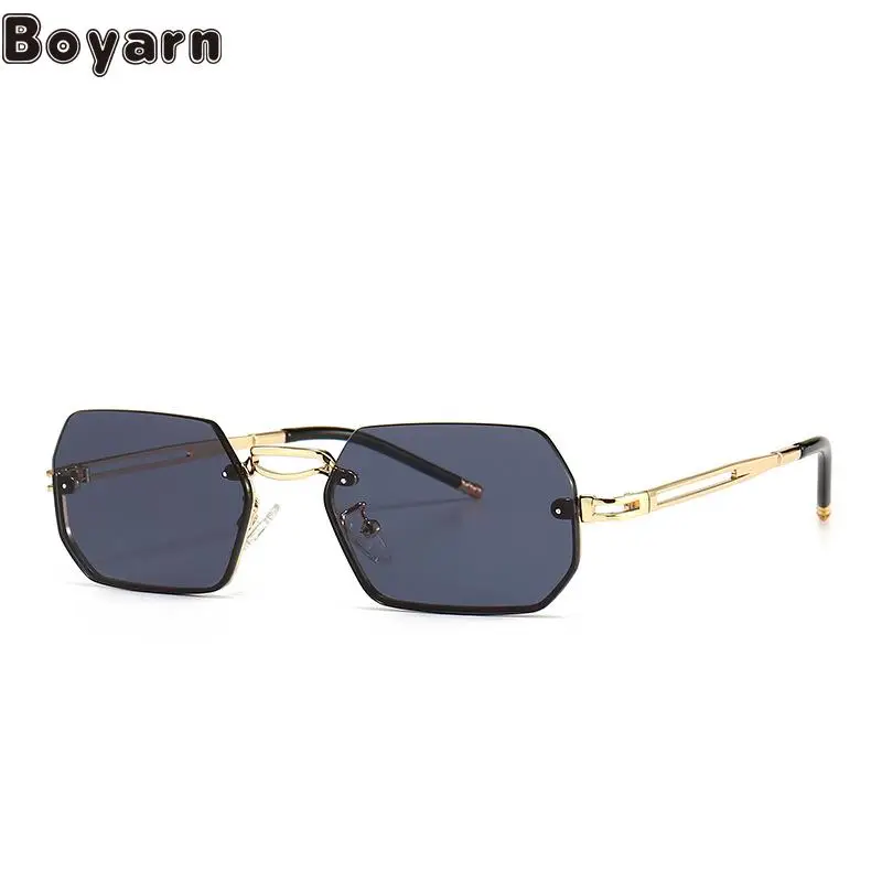 

Солнечные очки Boyarn UV400, современные солнцезащитные очки, уличные фотографии, модель знаменитостей в Интернете Ins, солнцезащитные очки с плоским верхом