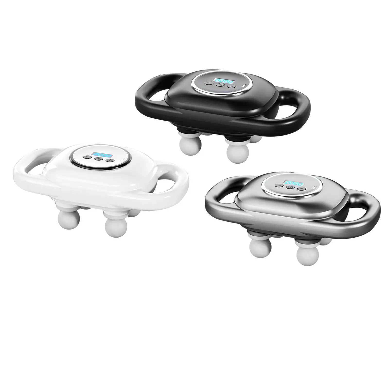 Ручной массажер Электрический 9-ступенчатый профессиональный с 4 массажами