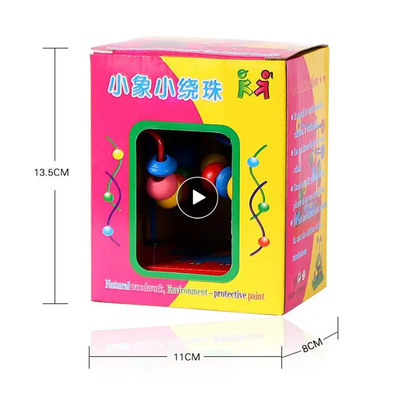 

Детская игрушка-Мини-Слон с бусинами для мальчиков и девочек
