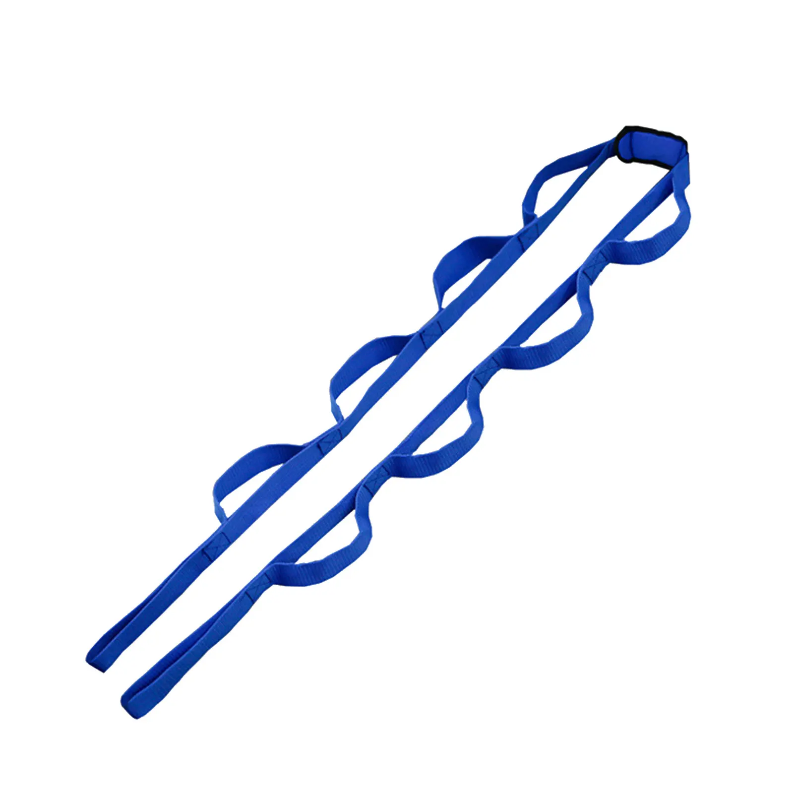 

8 Loops Yoga Strap Physical Therapy Pilates Exercise Dance D Ring Belt Multifunction Non Elastic Sports Durable For Fitness