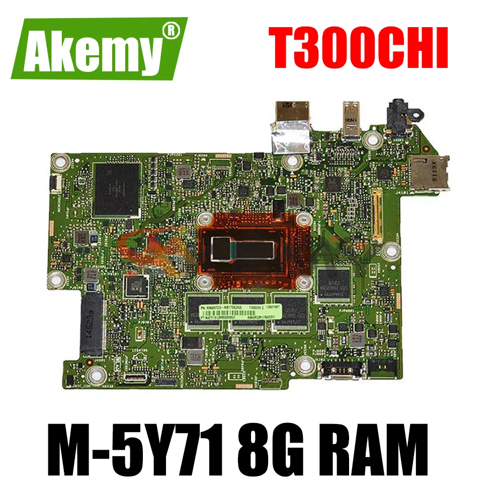 

For ASUS laptop motherboard T300CHI T300 mainboard 100% test OK M-5Y71 8G RAM 128G/SSD