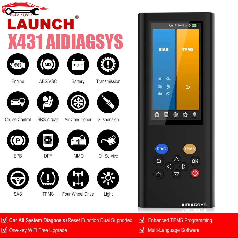launch aidiagsys obd2