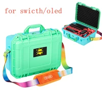 carrying case for nintendo switch with shoulder deluxe waterproof cases soft lining hard storage bag for switch oled accessories