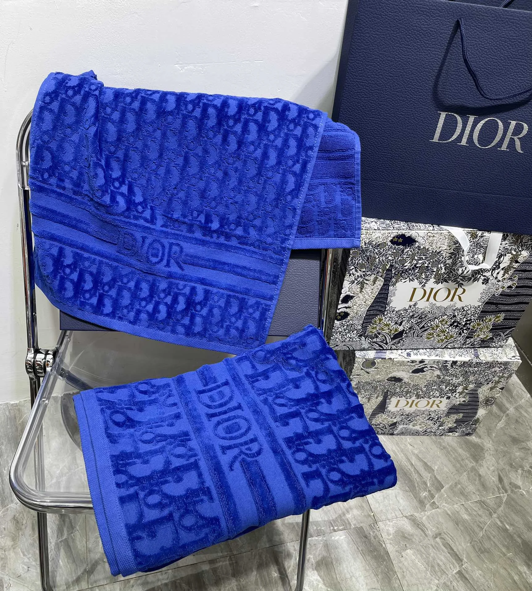 DIOR набор полотенец из полиэстера