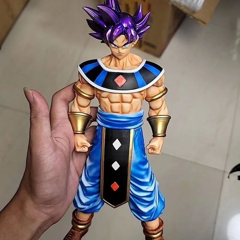 

32cm Dragon Ball Super Son Goku Figure Pvc Gk Figurine God Of Destruction Super Saiyan Anime Figures Statue Model Decoration Toy