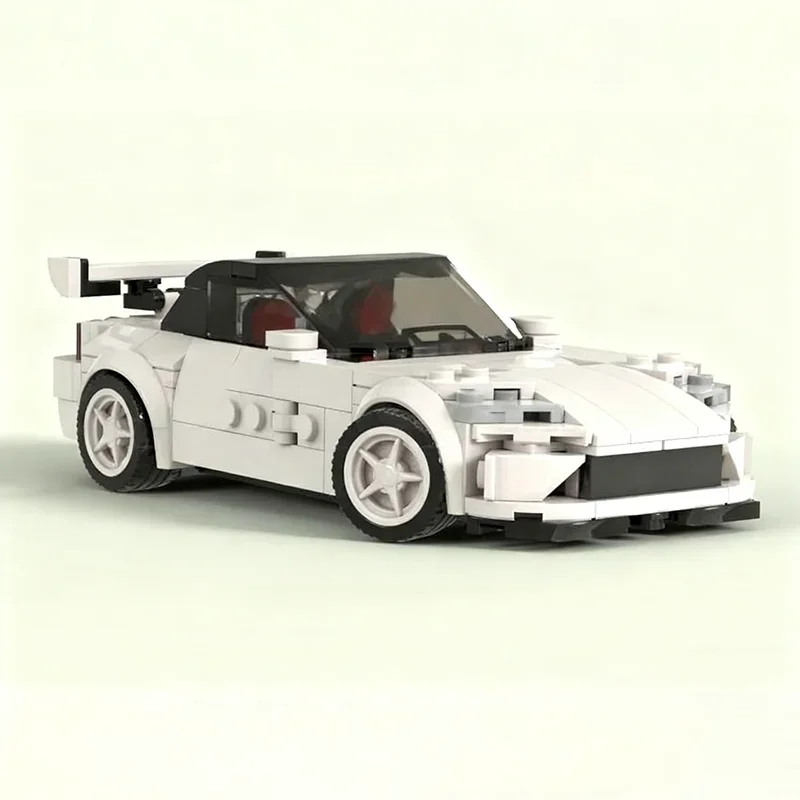 Фото Набор строительных блоков MOC Jp Cars City Champions Super Car, 438 деталей, модель автомобиля, архитектурный конструктор, праздничный подарок, игрушки, креативная идея для творчества, развивающая игрушка №2