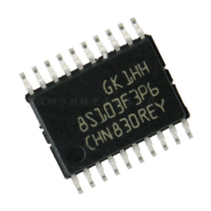 

1pcs/lot STM8S103F3P6TR STM8S003F3P6TR STM8S103 STM8S003 N76E003AT20 MS51FB9AE N76E003 TSSOP-20 Single-chip micro controller