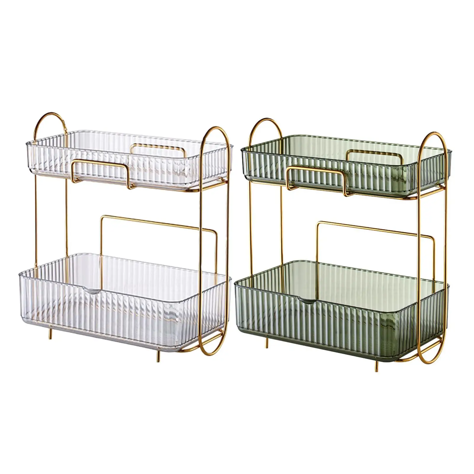 

Fashion Desktop Organizer Holder Rack Shelf Stand Storage Display Case for Lipstick Sundry Perfume Bathroom Counter Office