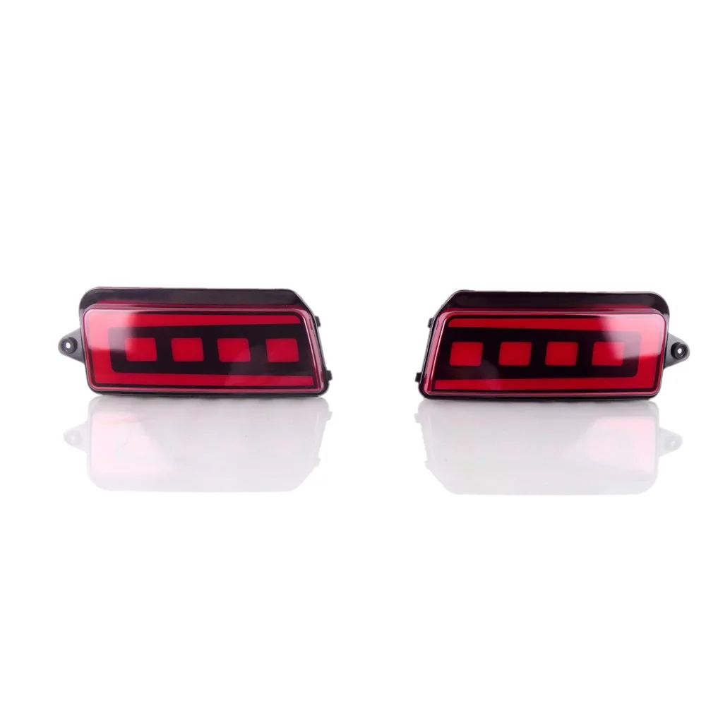 Фото Автомобильные светодиодные стоп-сигналы July King для Jeep Grand Cherokee 2005-2010, стоп-сигнал + ночной DRL + стример указателей поворота, сканирование запуска №2