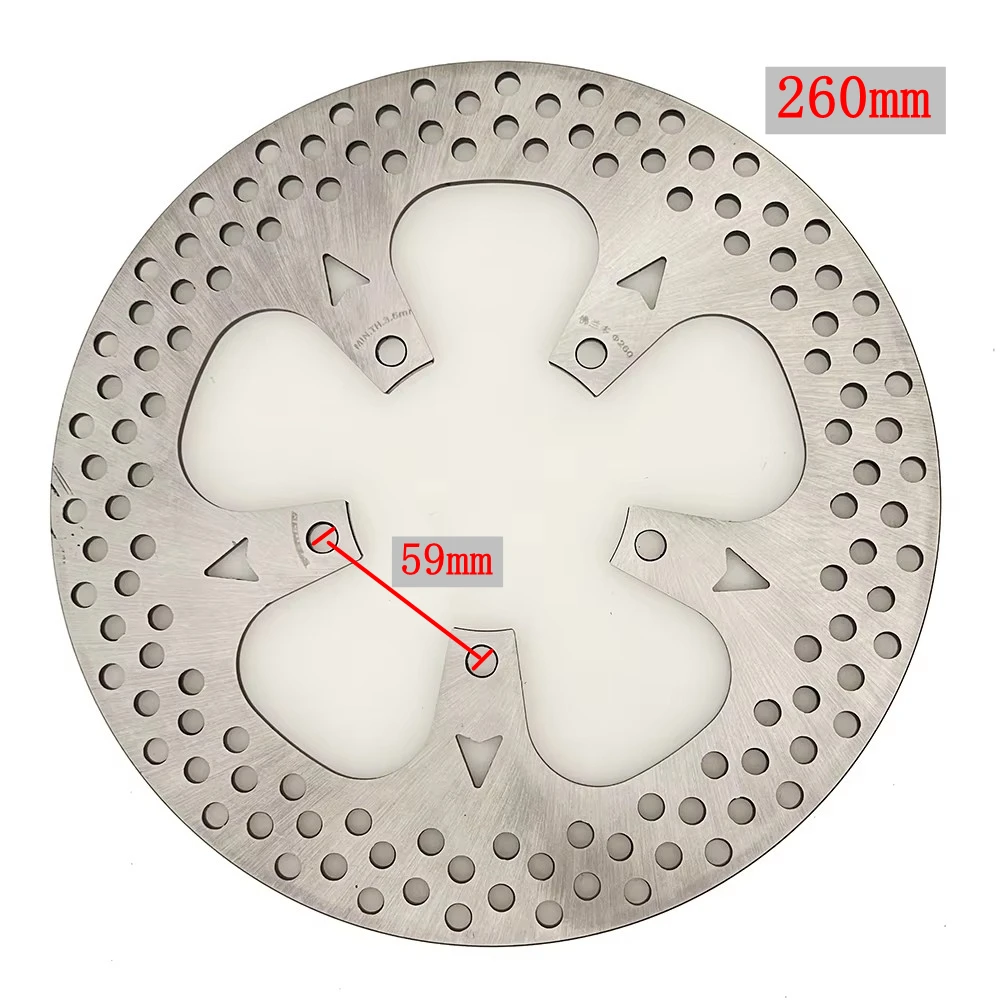 

220 мм 245 мм 260 мм из нержавеющей стали, мотоциклетные скутеры, тормозные передние и задние диски для Yamaha Honda Kawasaki Suzuki Ducati