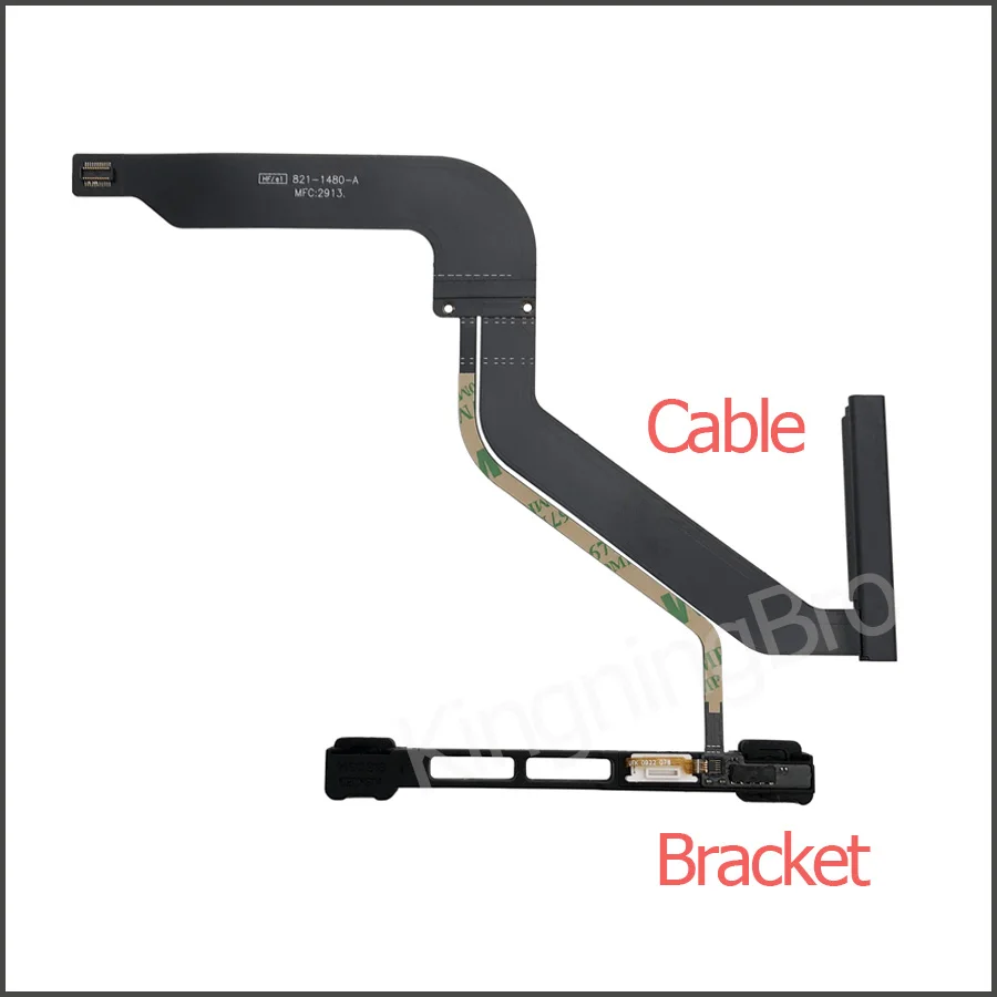 Новый кабель для жесткого диска ноутбука с кронштейном Macbook Pro 13 дюймов A1278 HDD