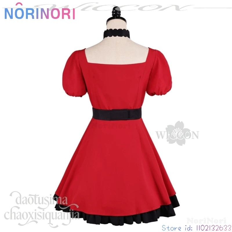 Костюм для косплея Ruby Hoshinoo из аниме Oshi no Ko, сезон 3, сексуальное красное платье в стиле гот-лолита с чокером, для Хэллоуина и Рождества (art.: 3920d501afb2a) - 3920d501afb2a