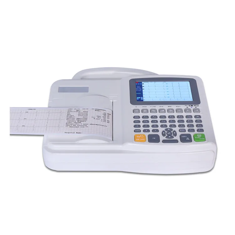 

BT-ECG30 Cheap hospital 5 inch LCD 3 Channel 12 leads ECG/ EKG Machine Electrocardiograph unit with paper price