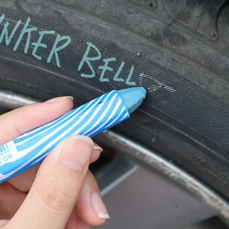 Kredka do opon Marker Wodoodporne kredki znakowania samochodowych naprawy rysowania Gumowe opony Graffiti Narzędzia