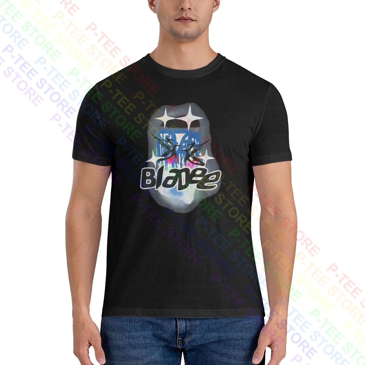 Футболка Bladee Drain Gang Idol 2 Logo Dmn S, милая уникальная модная Высококачественная футболка