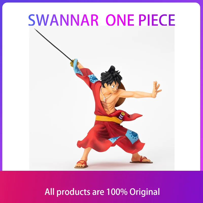 

SWANNAR Original Genuine Japanese Figure One Piece BWFC SMSP 19cm Monkey D. Luffy 01 limited edition Original Figurines