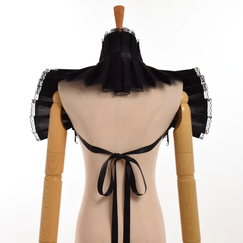 Викторианская шаль болеро с воротником в стиле стимпанк пиратский косплей