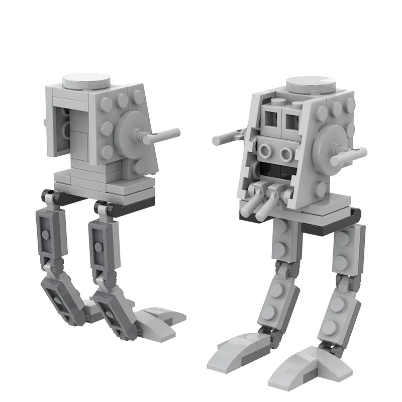 Строительные блоки MOC Space War Probe Robot креативные строительные модель сделай сам в