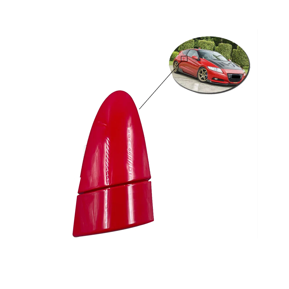 72141-SZT-G01 передняя деталь для освещения Honda CRZ модель 2011-2015 без отверстия ключа