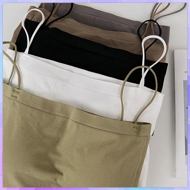 Бюстгальтер женский бесшовный без бретелек пикантный укороченный топ с чашками