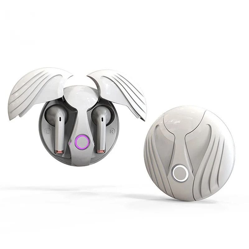

Angel Wings Bluetooth Headset Wireless 2023 New High-Value Noise Reduction Sports Super Long Battery Life Gaming Headphones