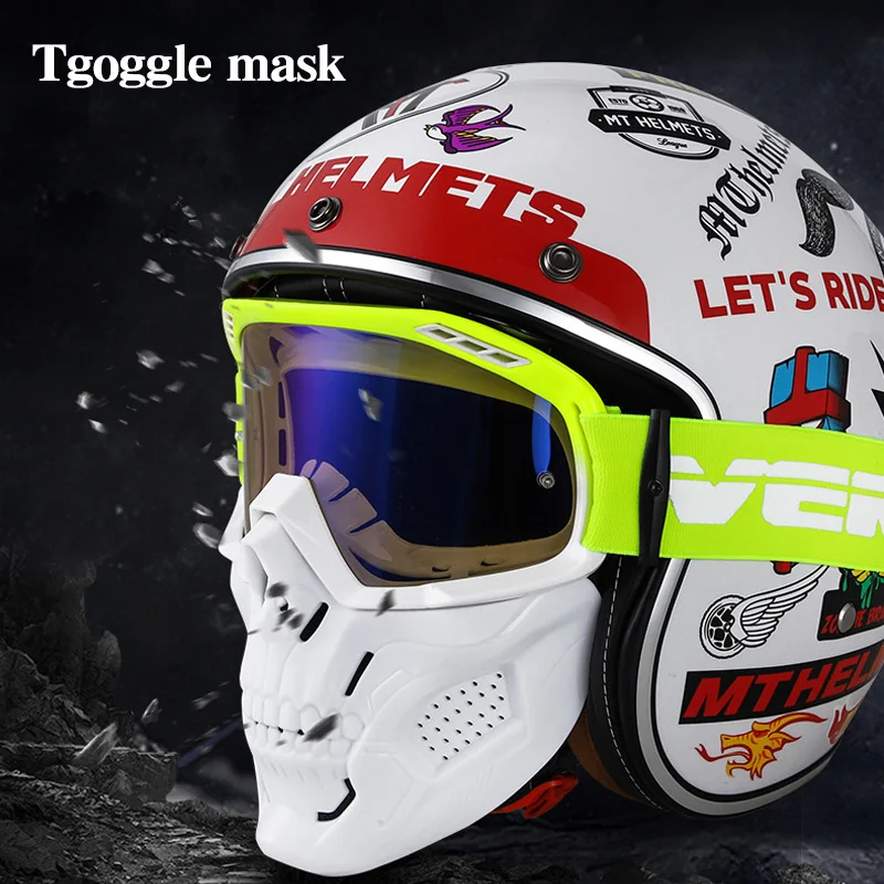 

Goggles Mask For Unisex TPU+PC Lens Off-road Ski Detachable Windproof Dust-proof Anti-UV Elastic Stretch Accessories