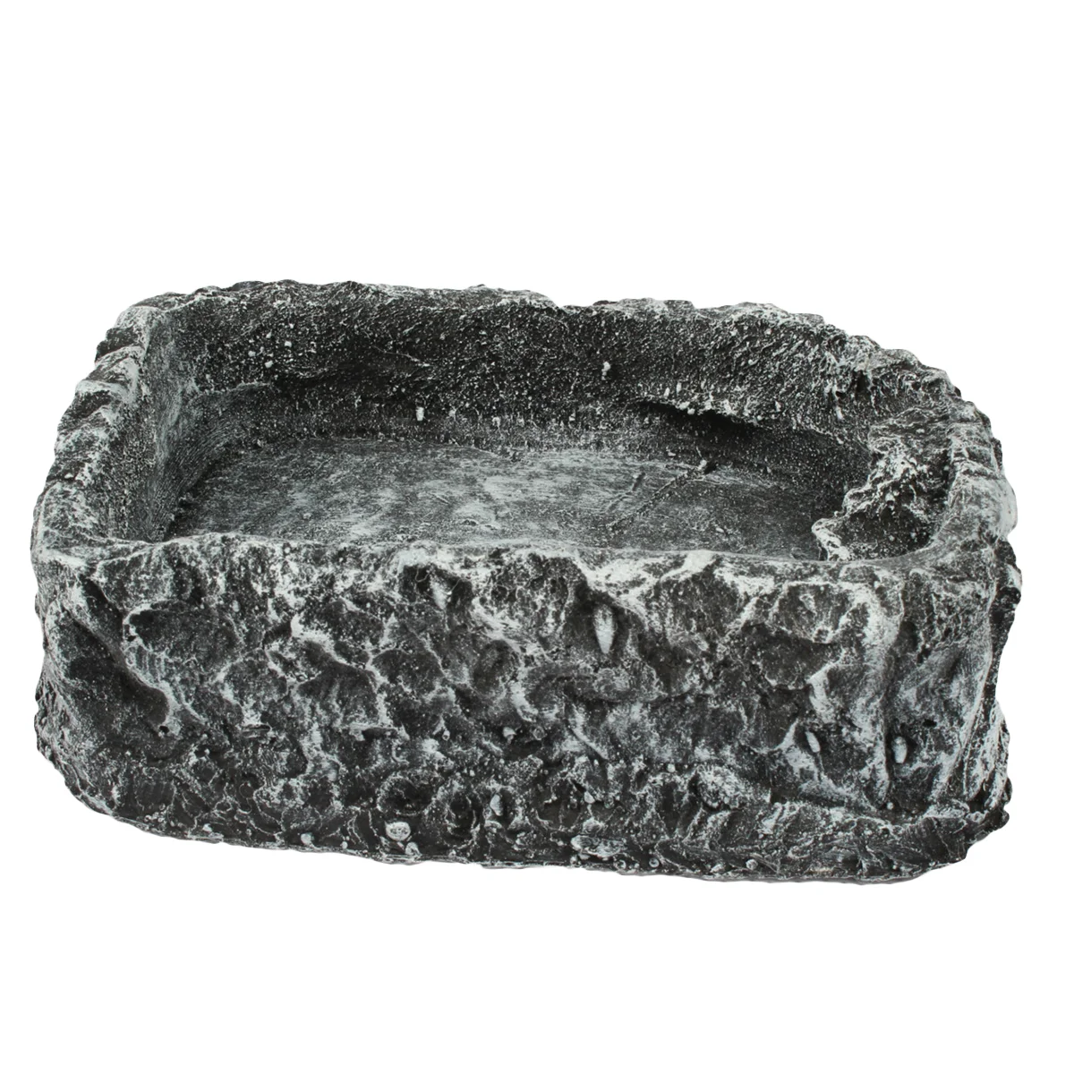 

Water Reptile Bowldish Gecko Feeder Plate Lizard Vivarium Tray Turtle Tortoise Feeding Breeding Habitat Cricket Crab Hermit