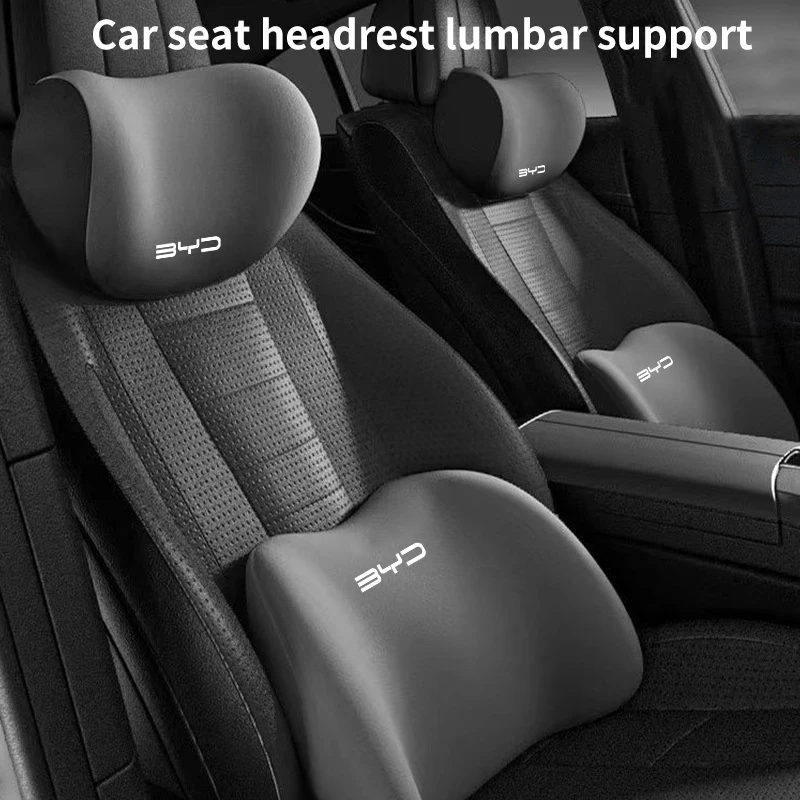 Подушка для шеи и поясницы из пены с эффектом памяти для автомобиля BYD F0 F3 S6 E6 I3 S7 G3 E5 G6 L3 F6 S8 M6 F3R (art.: 3920db08da227) - 3920db08da227