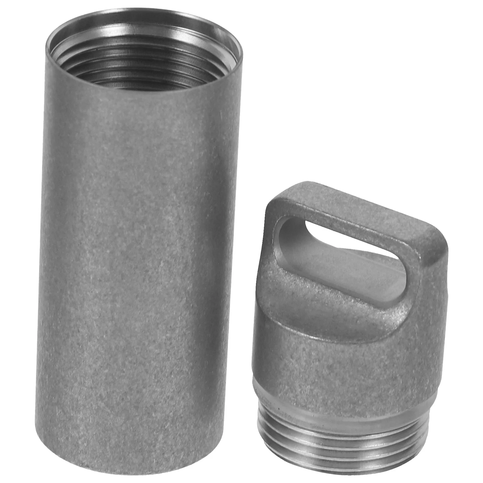 

Stainless Medicine Holder Convenient Medicine Organizer Mini Medicine Container